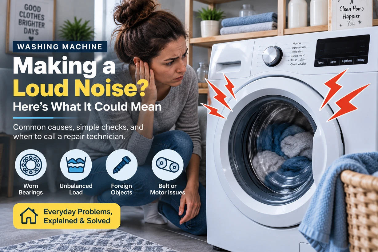 Washing Machine Making a Loud Noise