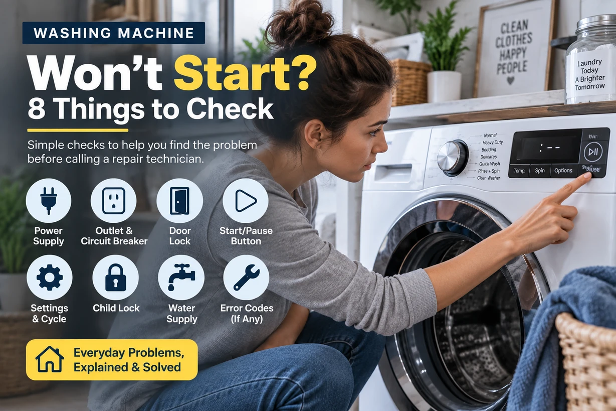 Washing Machine Won't Start